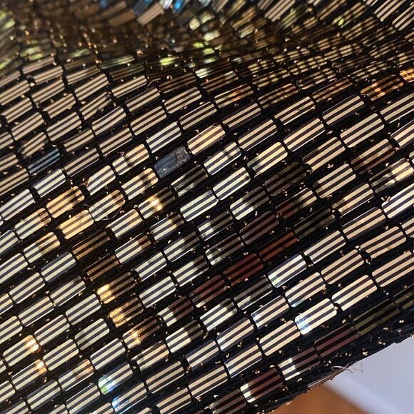 Zara Gold Metallic Sequin Blazer Dress XS - Picture 15 of 16